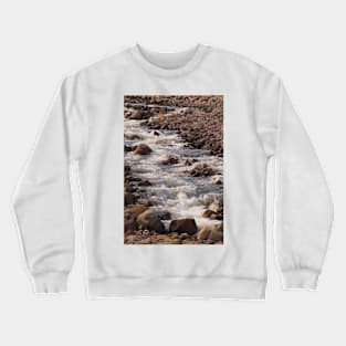 White River Rush - 1 © Crewneck Sweatshirt